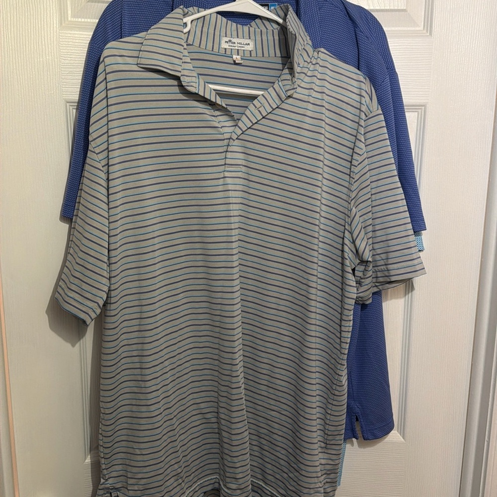 Peter Millar Striped Polo